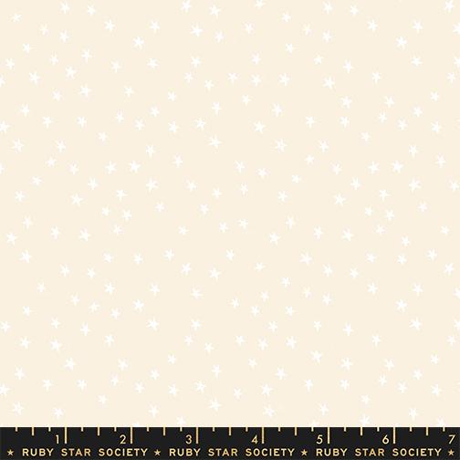 MINI WHITE ON NATURAL, Starry 2025 by Alexia Marcelle Abegg for Ruby Star Society