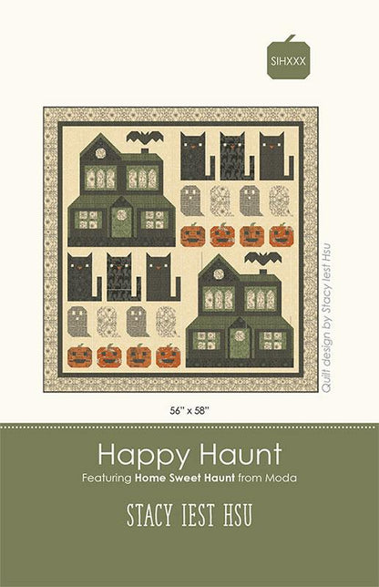 Happy Haunt Quilt Pattern by Stacy Iest Hsu