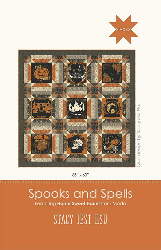 Spooks and Spells Quilt Pattern by Stacy Iest Hsu