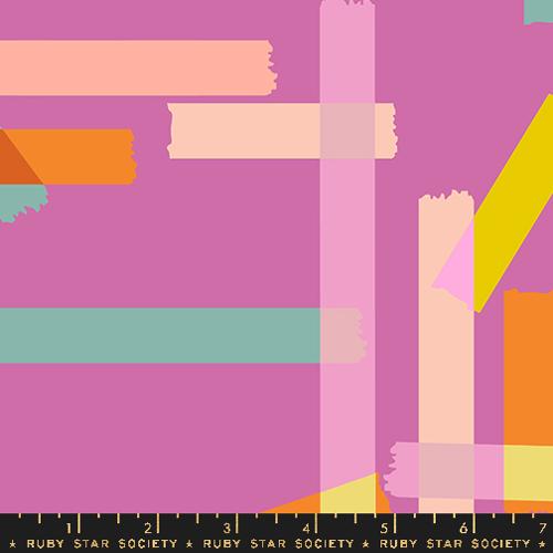 GERANIUM, 108" Wideback, Washi Plus by Rashida Coleman Hale for Ruby Star Society