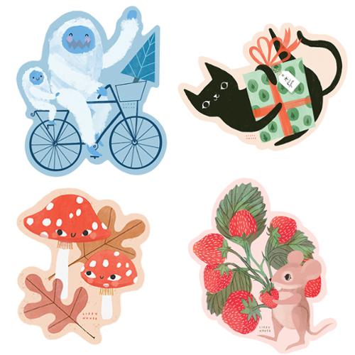 Sticker Pack by Lizzy House