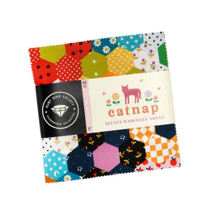 5" Charm Pack of Catnap by Alexia Abegg for Ruby Star Society