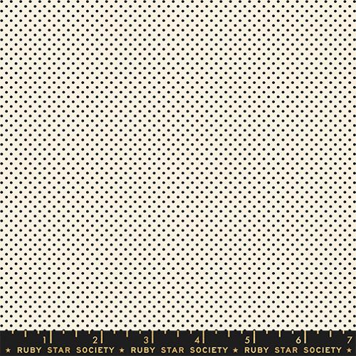*Preorder* BLACK ON NATURAL Mini Dots From Catnap by Alexia Abegg for Ruby Star Society