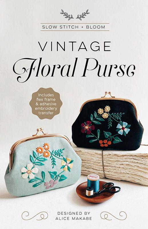 Vintage Floral Purse Pattern from Zakka Workshop