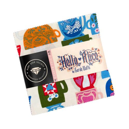 5" Charm Pack of Hello Alice by Melody Miller for Ruby Star Society