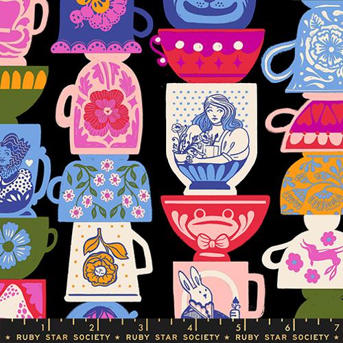 *Preorder* BLACK Tea Party from Hello Alice by Sarah Watts for Ruby Star Society