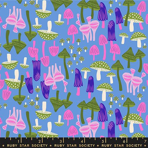 *Preorder*  BLUE Mushroom Land from Hello Alice by Sarah Watts for Ruby Star Society