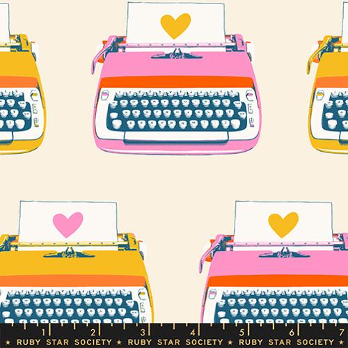 NATURAL Typewriters from Best Day Ever by Melody Miller for Ruby Star Society