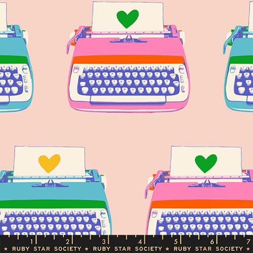 VINTAGE PINK Typewriters from Best Day Ever by Melody Miller for Ruby Star Society