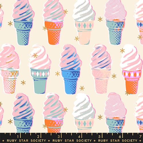 METALLIC NATURAL Ice Cream from Best Day Ever by Melody Miller for Ruby Star Society