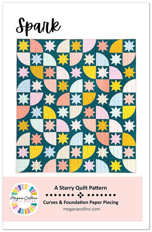 Spark Quilt Pattern by Megan Collins Design