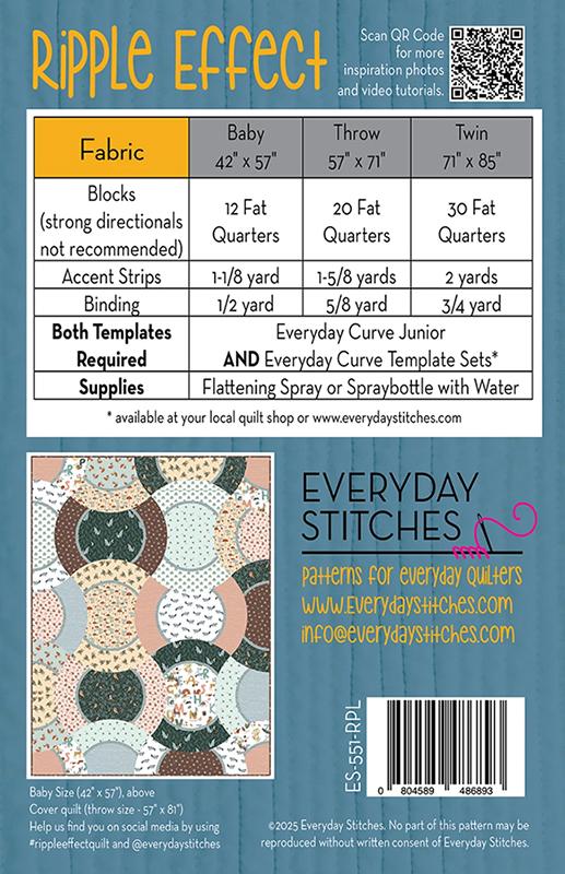 Ripple Effect Pattern from Everyday Stitches