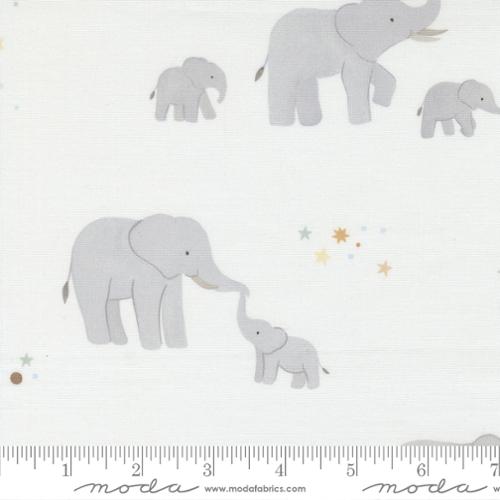 DOVE, Elephant Baby, To the Moon and Back by Paper + Cloth for Moda