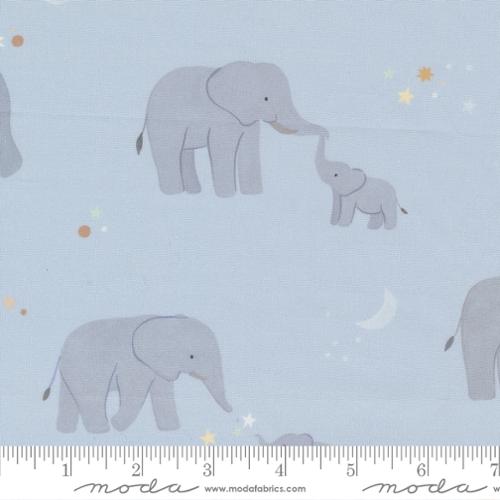 SKY, Elephant Baby, To the Moon and Back by Paper + Cloth for Moda