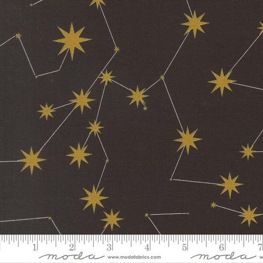 MIDNIGHT Constellations, Night Owl by Gingiber, Moda Fabrics