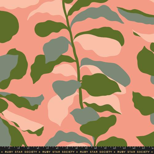 *Preorder* LIGHT MELON, 108" Wideback, Calathea by Ruby Star Society