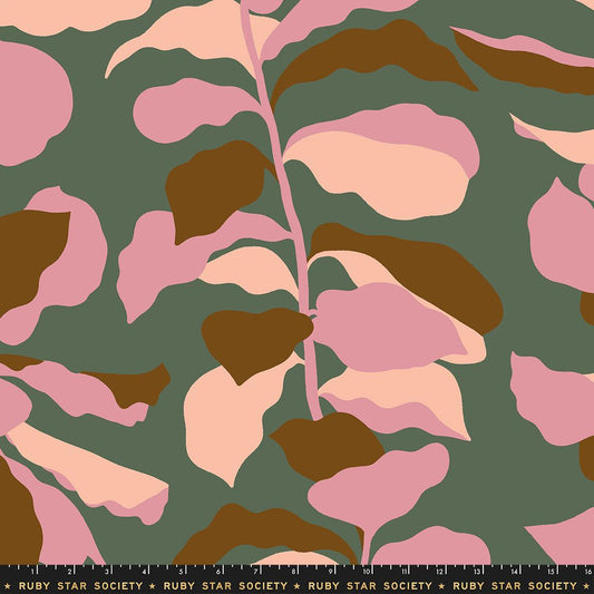 *Preorder* DEEP MOSS, 108" Wideback, Calathea by Ruby Star Society