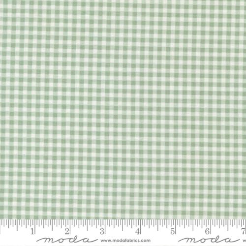 DUSTY BLUE Sunbonnet Gingham by Moda