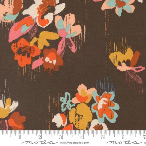 WALNUT Brush Stroke, Boho Haven by Fancy That Design House for Moda Fabrics