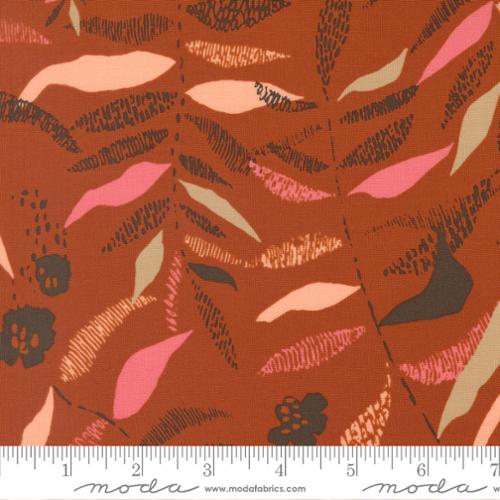SPICE Textured Frond, Boho Haven by Fancy That Design House for Moda Fabrics