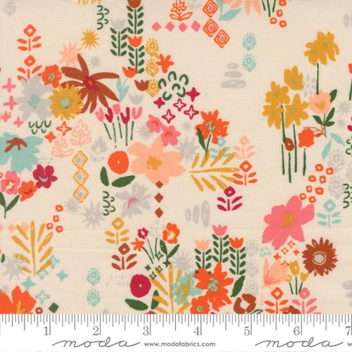 EGGSHELL Busy Boho, Boho Haven by Fancy That Design House for Moda Fabrics