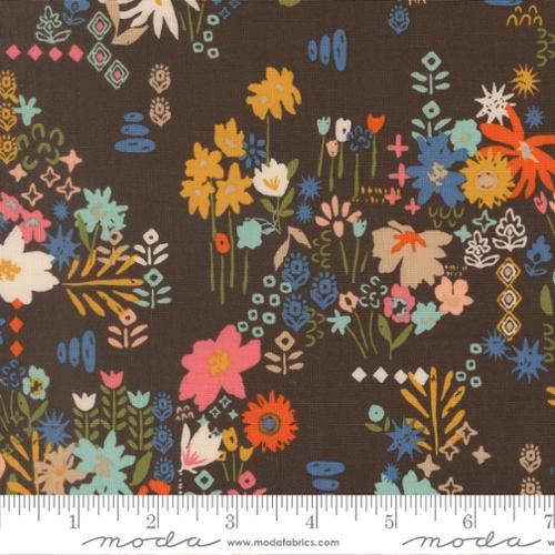 WALNUT Busy Boho, Boho Haven by Fancy That Design House for Moda Fabrics