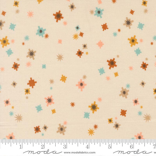 EGGSHELL Artisanal Toss, Boho Haven by Fancy That Design House for Moda Fabrics