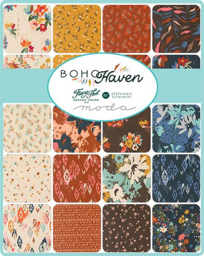 10" Layer Cake of Boho Haven by Fancy That Design House for Moda Fabrics