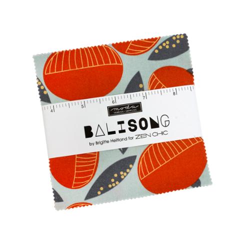 5" Charm Pack of Balisong by Zen Chic for Moda Fabrics