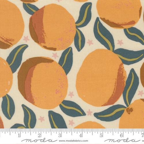 *Preorder* EGGSHELL Easy Peasy Peachy Squeezy,  Peachy by Jessica Rose for Moda Fabrics