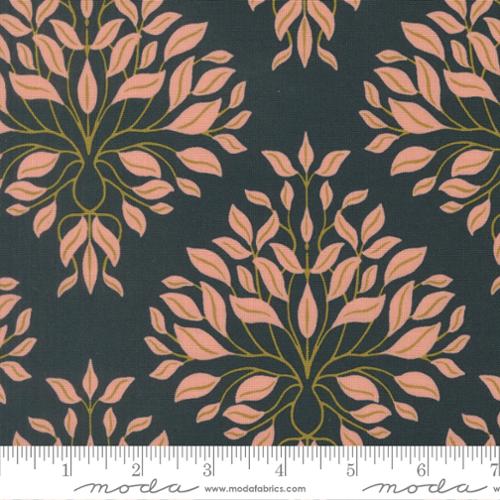 MIDNIGHT Forest Through the Trees,  Peachy by Jessica Rose for Moda Fabrics
