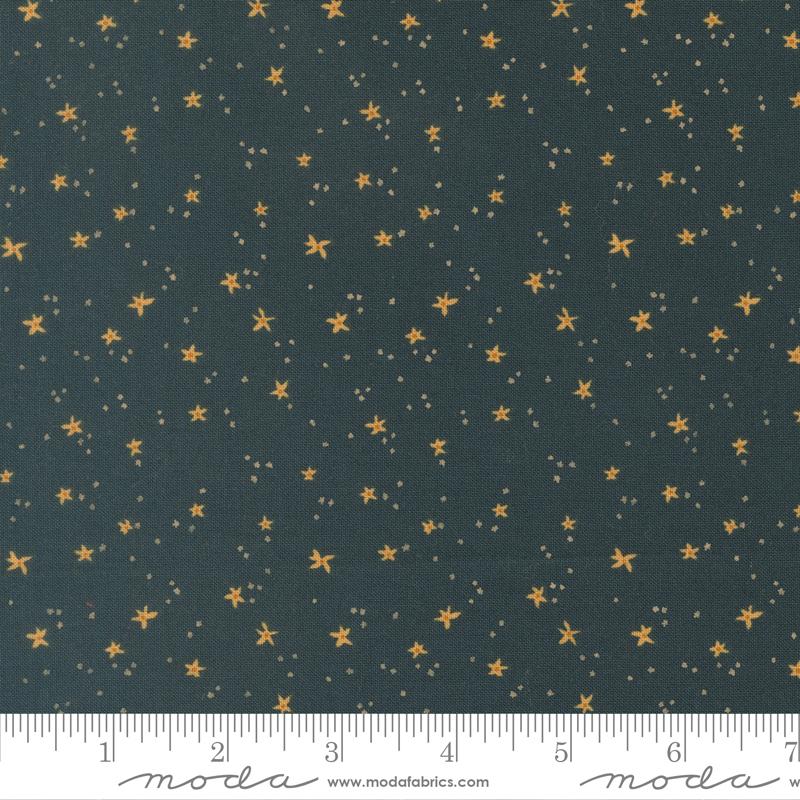 MIDNIGHT Peach Blossom,  Peachy by Jessica Rose for Moda Fabrics