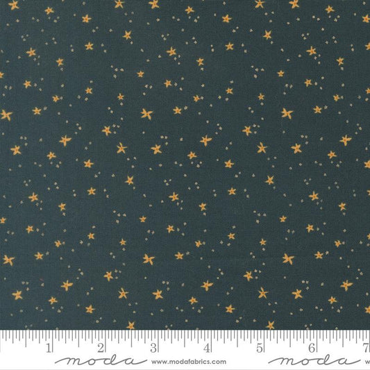 MIDNIGHT Peach Blossom,  Peachy by Jessica Rose for Moda Fabrics