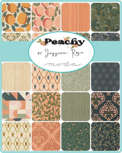 20 Fat Quarter Bundle of Peachy by Jessica Rose for Moda Fabrics