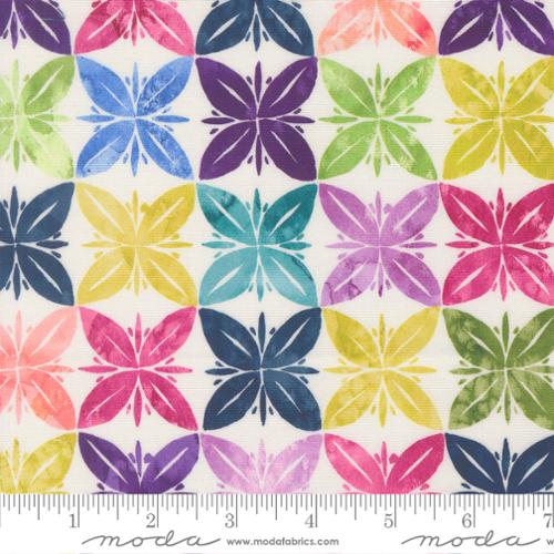 *Preorder* RAINBOW Slow Stroll, Soulstice Canvas by Create Joy Project for Moda Fabrics