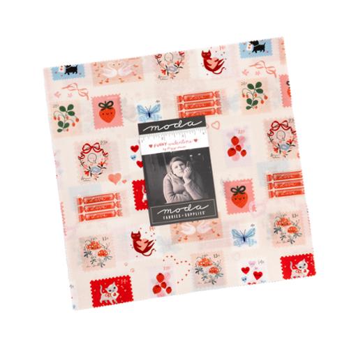 10" Layer Cake of Funny Valentine by Lizzy House for Moda Fabrics
