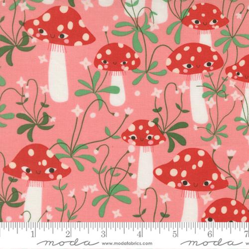 *Preorder* BALLERINA Mushrooms, Funny Valentine by Lizzy House for Moda Fabrics