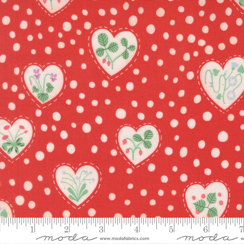*Preorder* LOVE Heart Florals, Funny Valentine by Lizzy House for Moda Fabrics