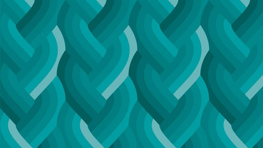 *Preorder* TEAL Braid, Echo by Emily Van Hoff for Moda Fabrics
