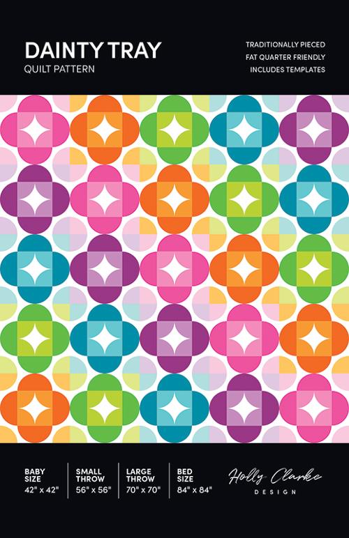Dainty Tray Quilt Pattern by Holly Clarke Design