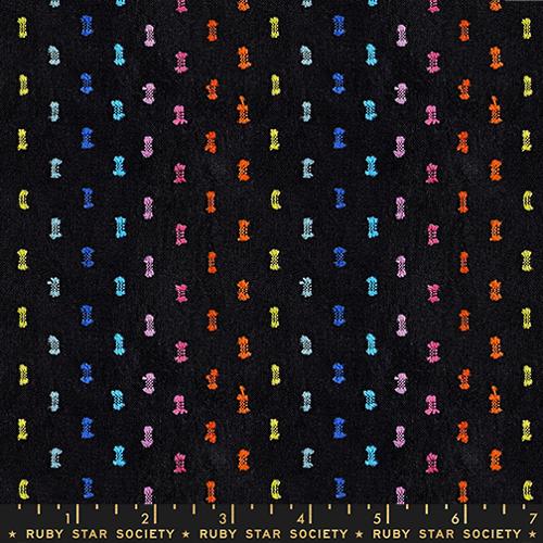 *Preorder* BLACK Flicker, Warp and Weft Mystic Fable by Alexia Abegg for Ruby Star Society