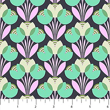 SHADE Best Buds, Daisy Crush by Heather Bailey for FIGO Fabrics