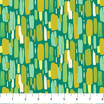 EMERALD Dappled, Daisy Crush by Heather Bailey for FIGO Fabrics