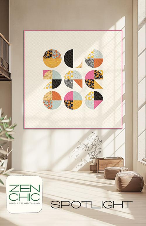 Spotlight Quilt Pattern by Zen Chic