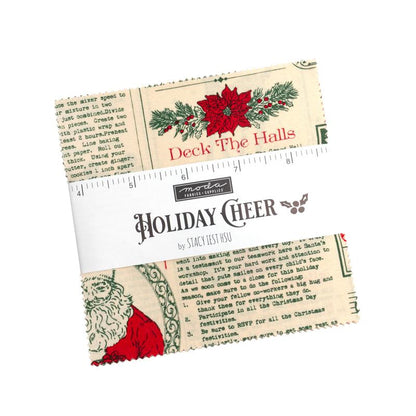 5" Charm Pack of Holiday Cheer by Stacy Iest Hsu for Moda Fabrics