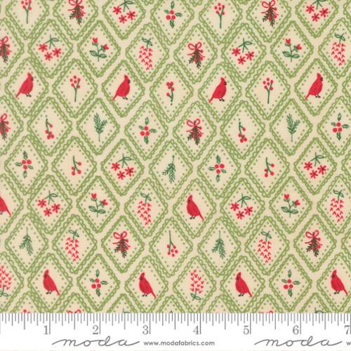 *Preorder* MISTLETOE Christmas Charm, Holiday Cheer by Stacy Iest Hsu for Moda Fabrics