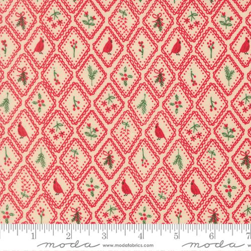 *Preorder* POINSETTIA Christmas Charm, Holiday Cheer by Stacy Iest Hsu for Moda Fabrics