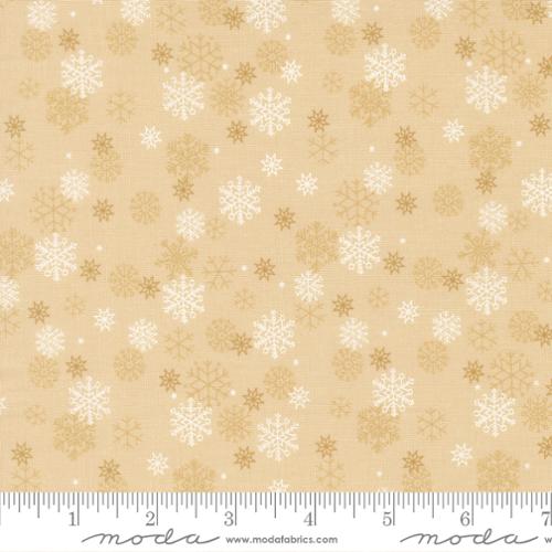 *Preorder* NATURAL Snow Flurry, Holiday Cheer by Stacy Iest Hsu for Moda Fabrics