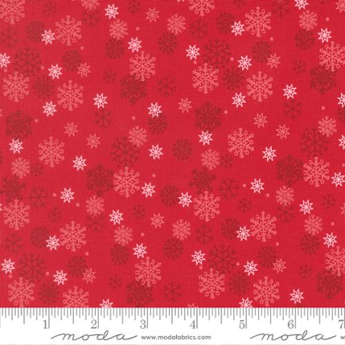 POINSETTIA Snow Flurry, Holiday Cheer by Stacy Iest Hsu for Moda Fabrics