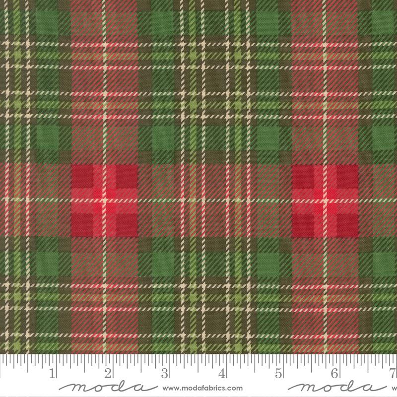 *Preorder* EVERGREEN Christmas Plaid, Holiday Cheer by Stacy Iest Hsu for Moda Fabrics